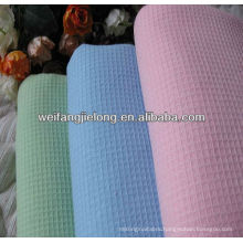 100% cotton dyed honeycomb fabric for sleepwear